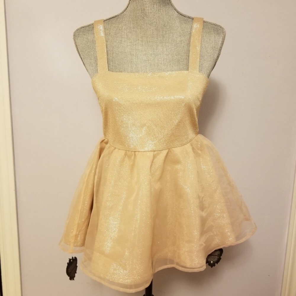 COPY - Sparkle Flowy Ballerina Tank in Pink